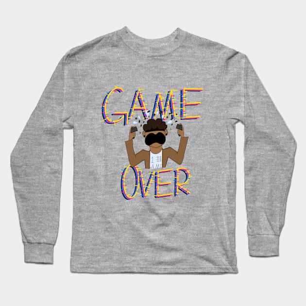 GameOver Long Sleeve T-Shirt by BigeyeDhia